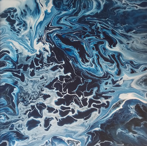 Blue motion by Vanja Zanze